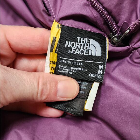 The North Face Girl's Mossbud Swirl Reversible Jacket - Picture 2 of 10